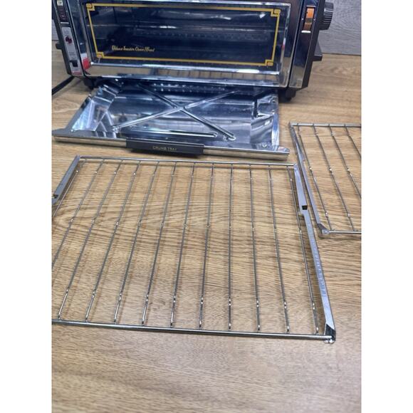 Vintage 1970s Proctor-Silex Chrome Toaster Oven 0504NA Compact USA Tested - Picture 14 of 16